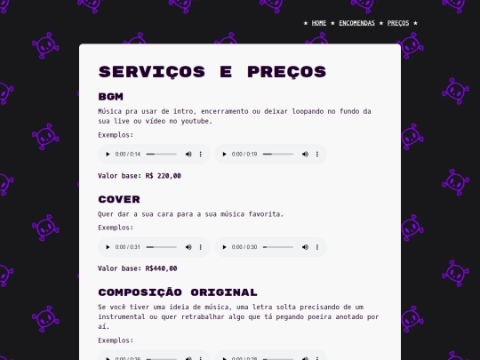 pt/precos screenshot