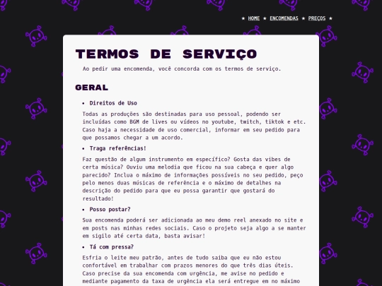 pt/tos screenshot