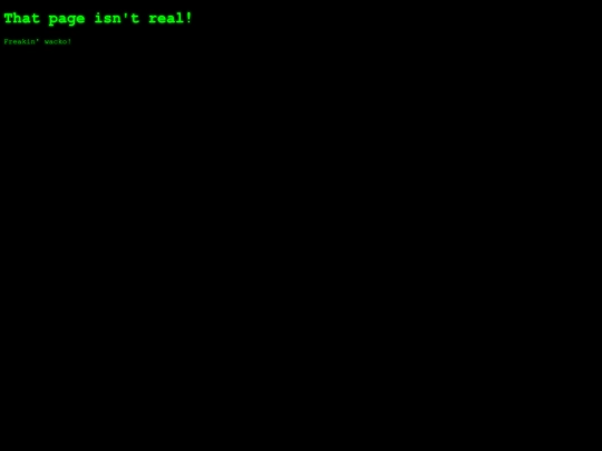 not_found screenshot