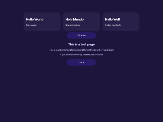 test screenshot