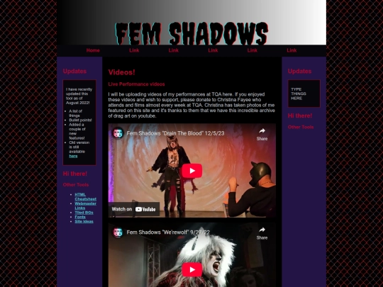 Videos screenshot