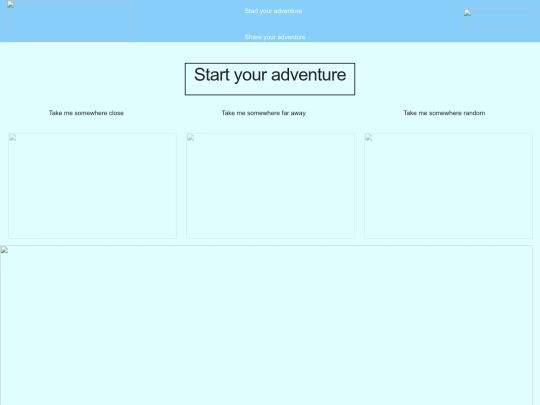 Start your adventure screenshot