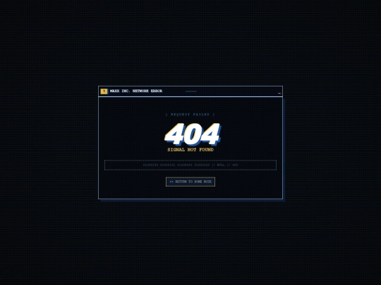 not_found screenshot