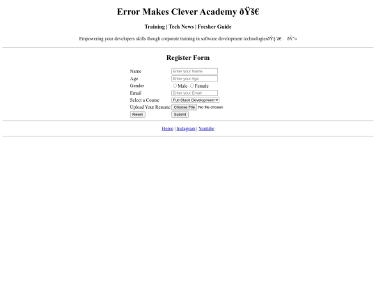 emc/register screenshot