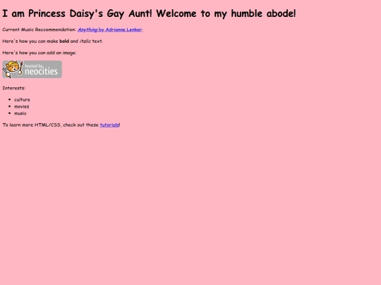 index screenshot