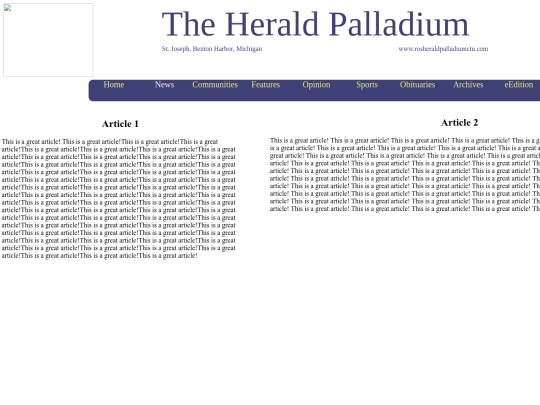 News screenshot