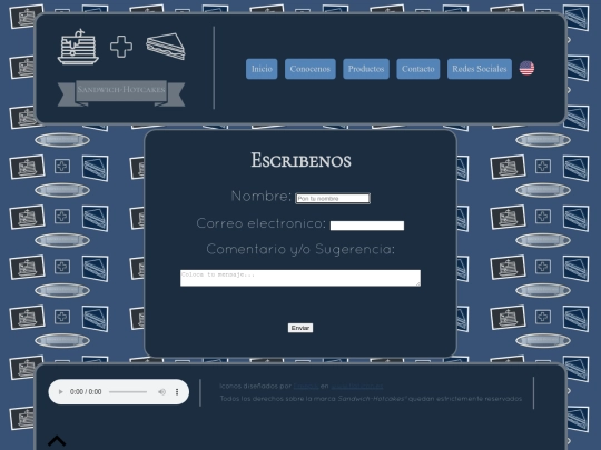 Sandwich-Hotcakes/contacto_es screenshot