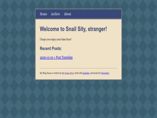 index screenshot