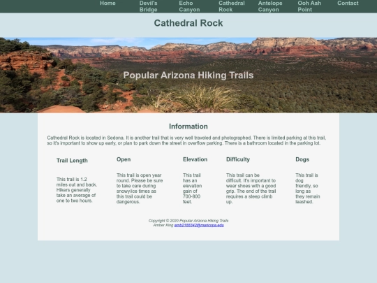 cathedralrock screenshot