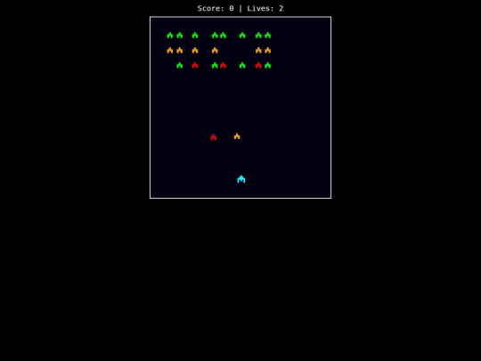 galaga screenshot