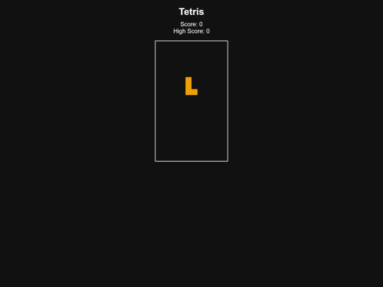 tetris screenshot