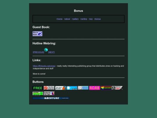 bonus screenshot