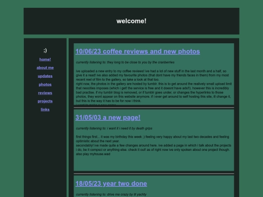 log--old screenshot