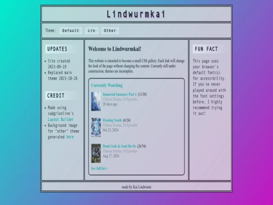 index screenshot