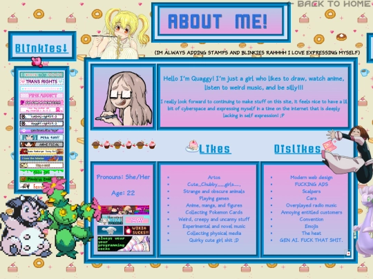 AboutMe screenshot