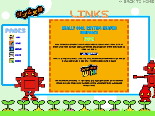 RhythmHeavenLinks screenshot