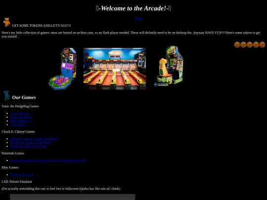 Games screenshot