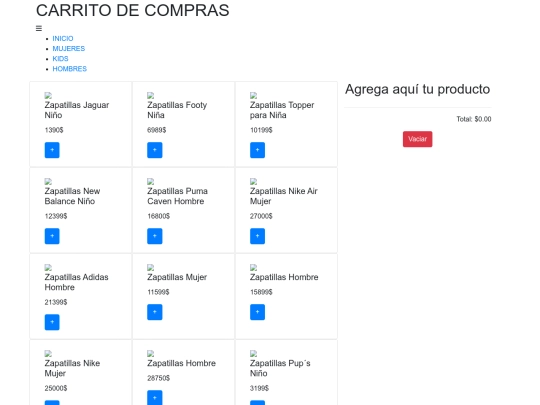 carrito screenshot