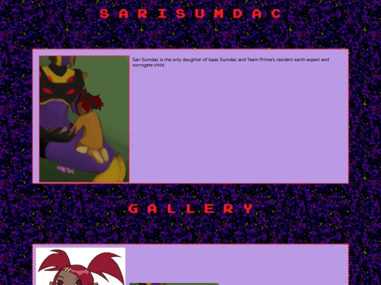 characters/sari screenshot