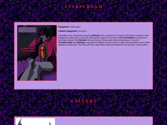 characters/starscream screenshot