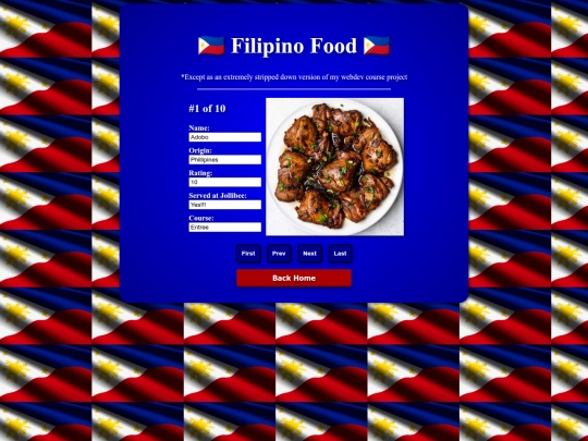 filipinofood screenshot