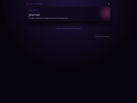 journal screenshot