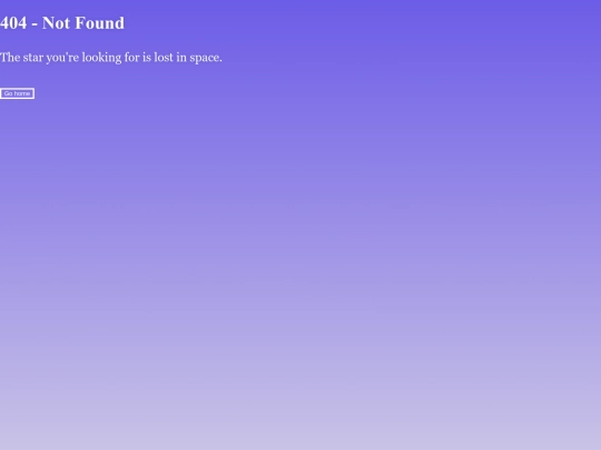 not_found screenshot