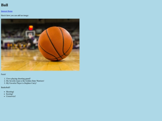 perfTask/interest/basketball screenshot