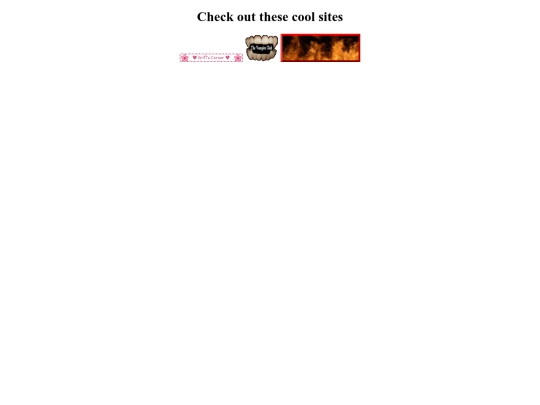 Websites/links screenshot