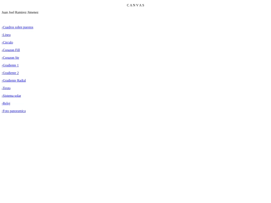 Canvas/Index screenshot
