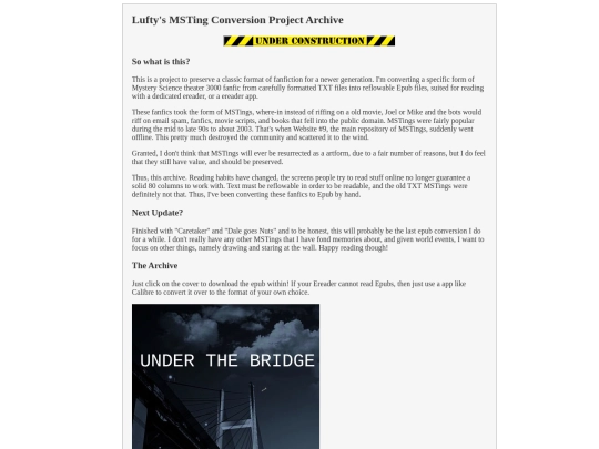 msting_archive screenshot