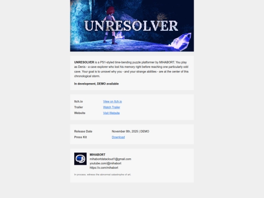 email screenshot