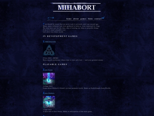 games screenshot