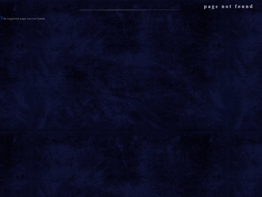 not_found screenshot
