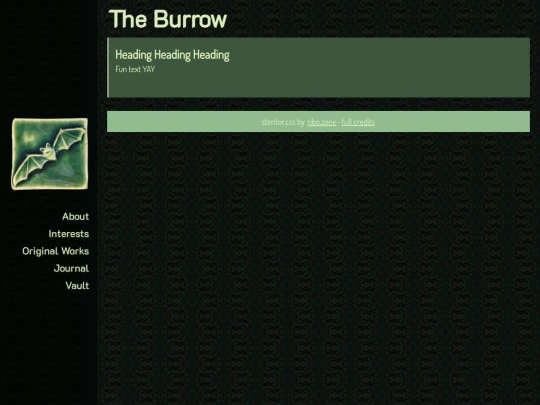 blankpage screenshot