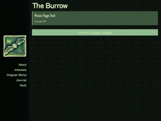 interests/music screenshot