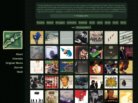 interests/music/media-collection screenshot