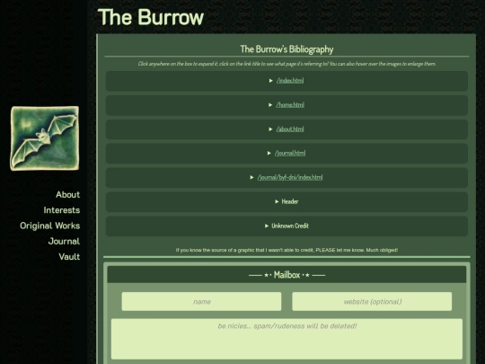 vault/bibliography screenshot