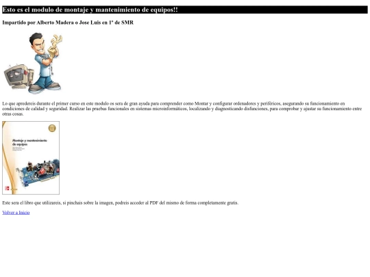 Pagina SMR/mme screenshot