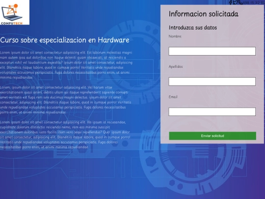Pagina curso/Iniciohard Raúl Melero Paris 2ºSMRB screenshot