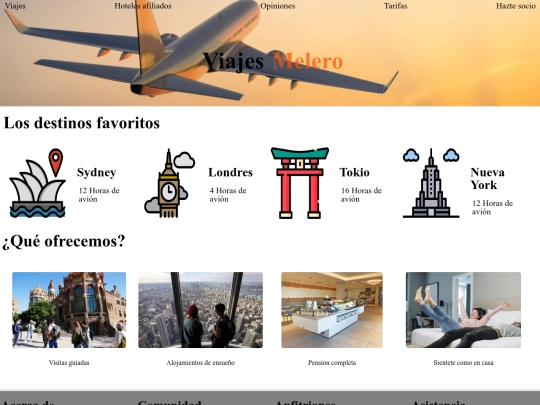 Viajes/viajes screenshot
