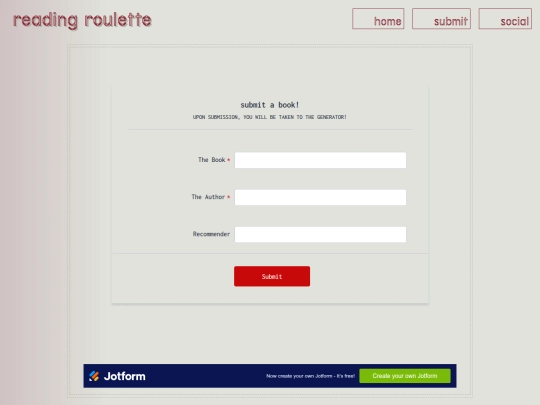 submit screenshot
