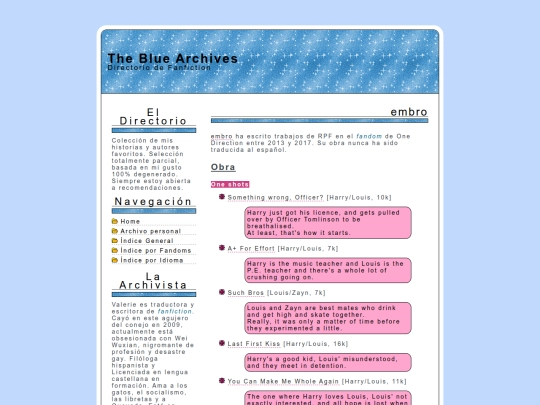 directorio/autor/embro screenshot