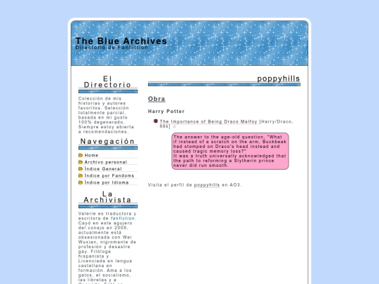 directorio/autor/poppyhills screenshot