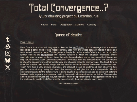 Conlang/Dance-of-Depths screenshot