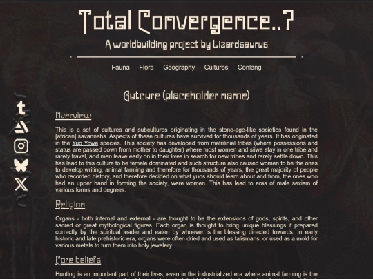 Cultures/Guture screenshot