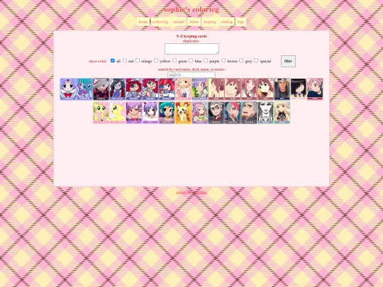 neotcg/keepingcardsN-Z screenshot