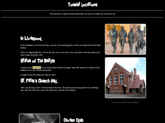 locations screenshot