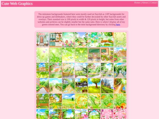 Backgrounds/Minis/Green1 screenshot