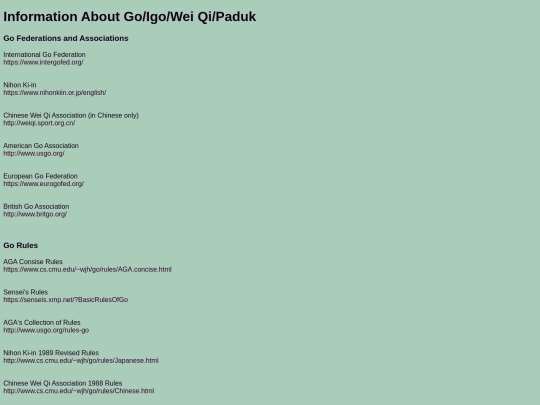 links/igo screenshot